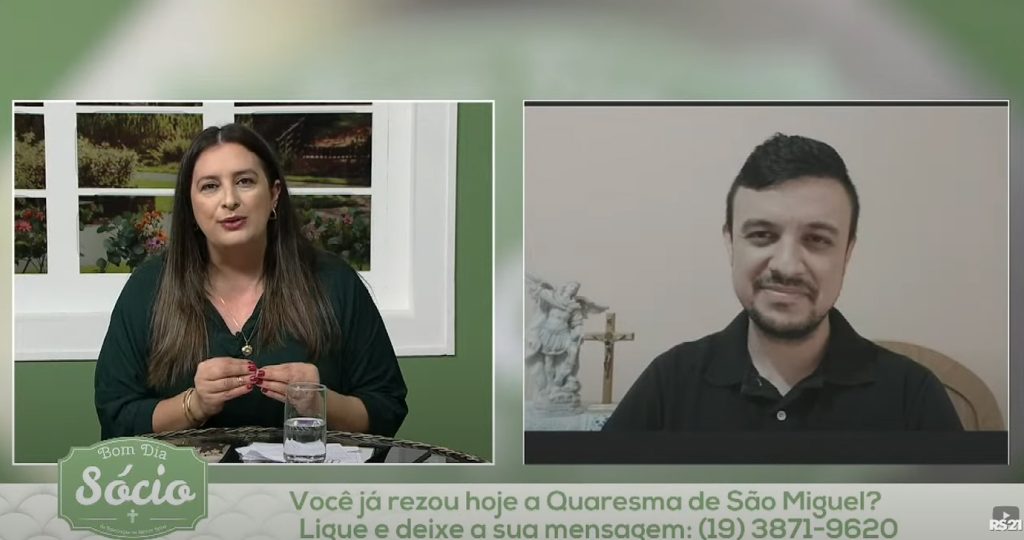 Minha participação no programa Bom Dia Sócio da TV Século 21