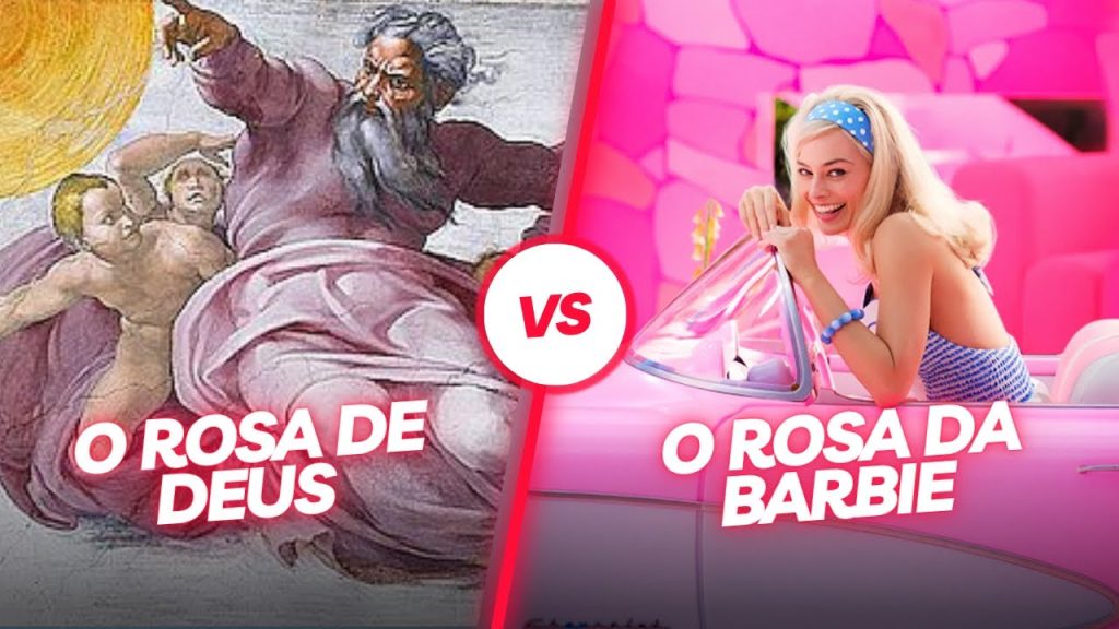 O rosa de Deus e o rosa da Barbie