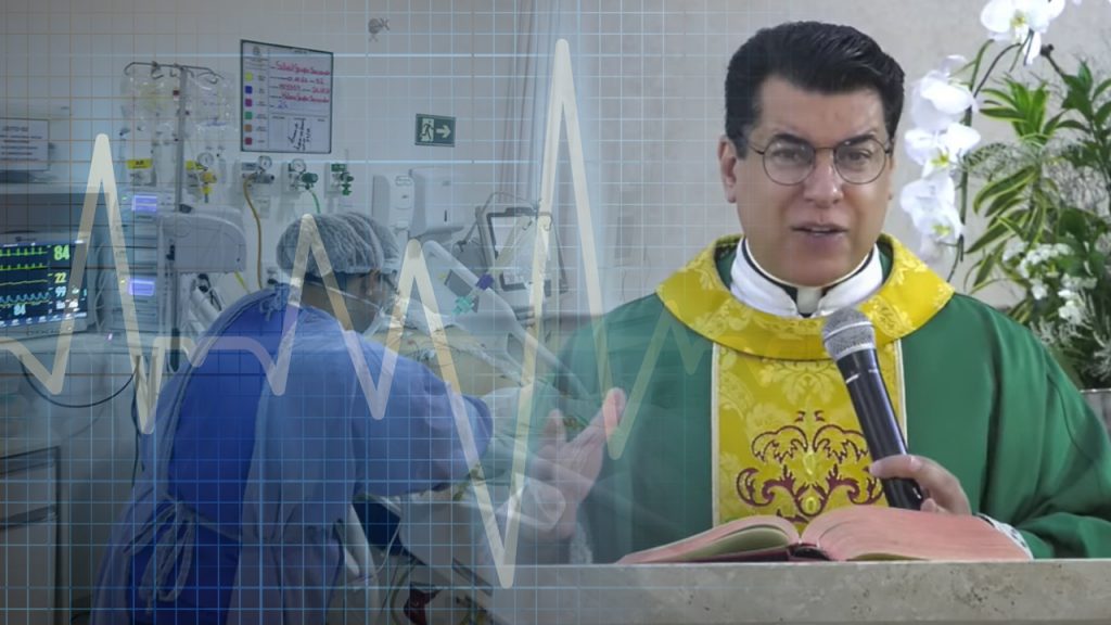 Padre Chrystian Shankar conta o que aconteceu com seu pai no hospital