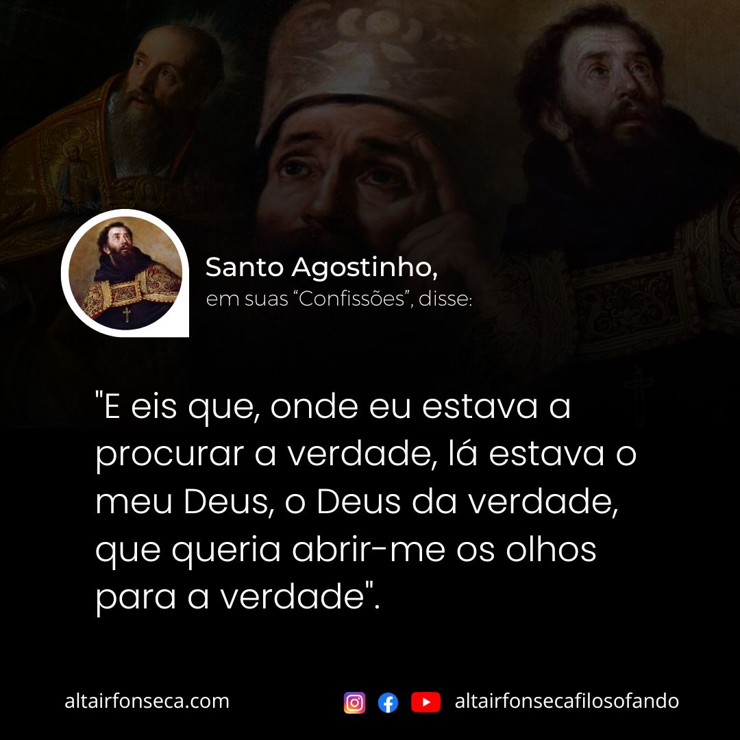 Santo Agostinho sobre a busca pela verdade 