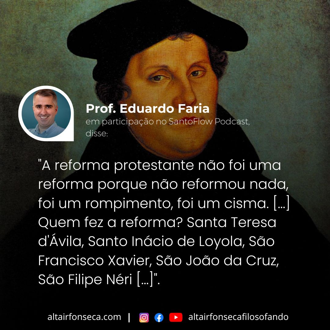 A reforma protestante não foi uma reforma 