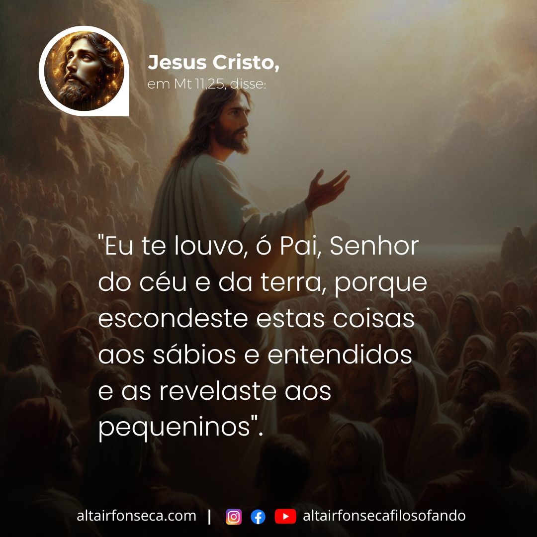 Deus mostra a verdade aos pequeninos