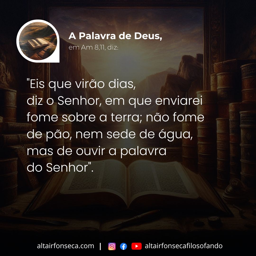 Fome da Palavra de Deus 