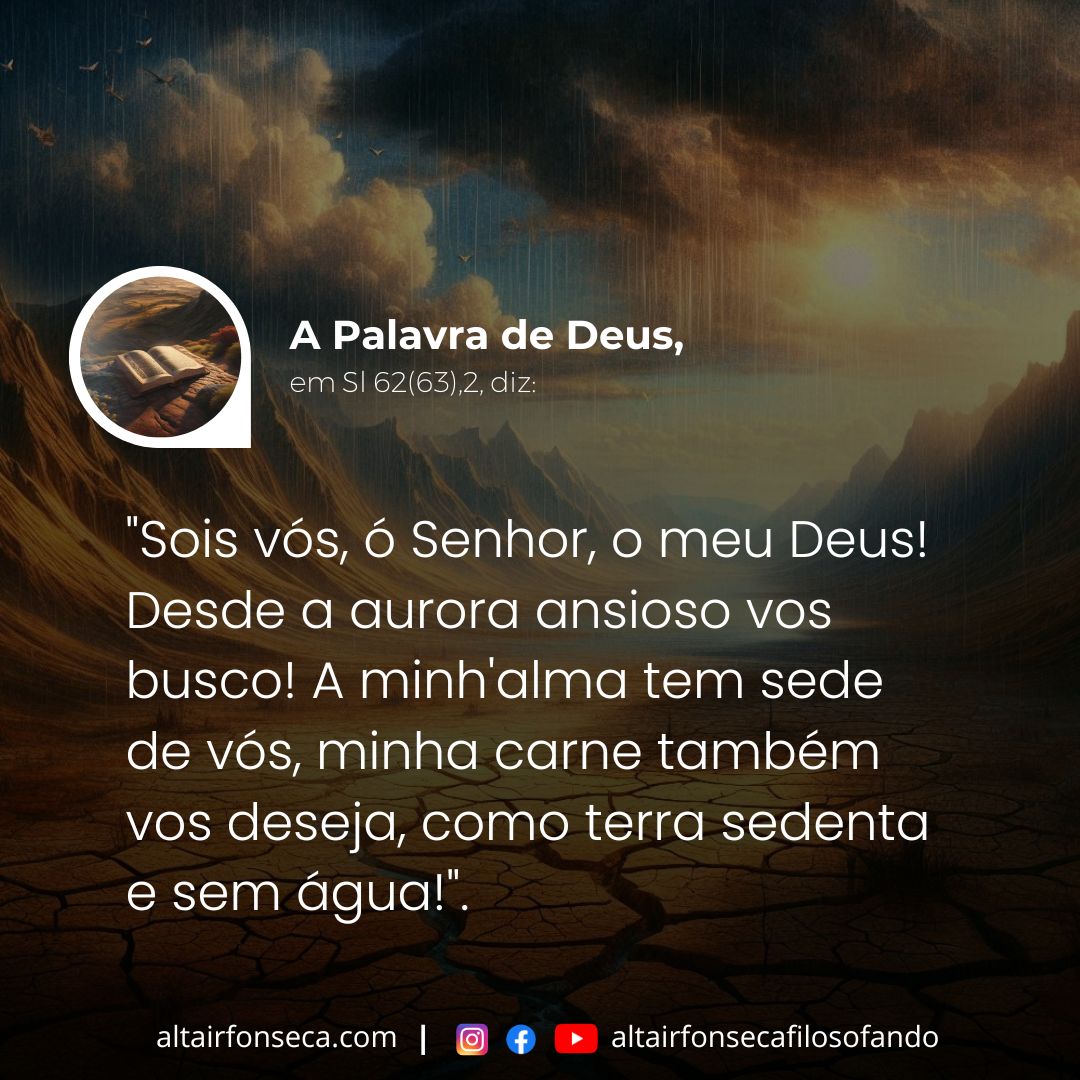 Minha alma tem sede de Deus 