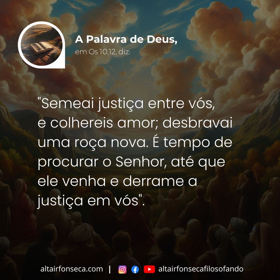 Semeai justiça entre vós 