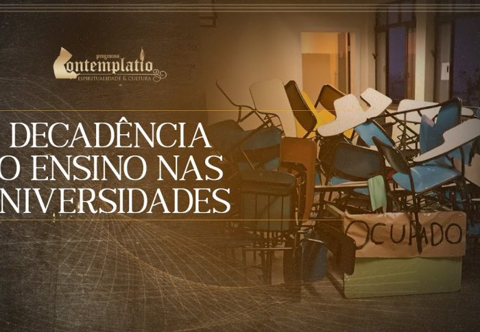 Uma belíssima aula com o professor católico Joel Gracioso sobre a decadência do ensino nas universidades