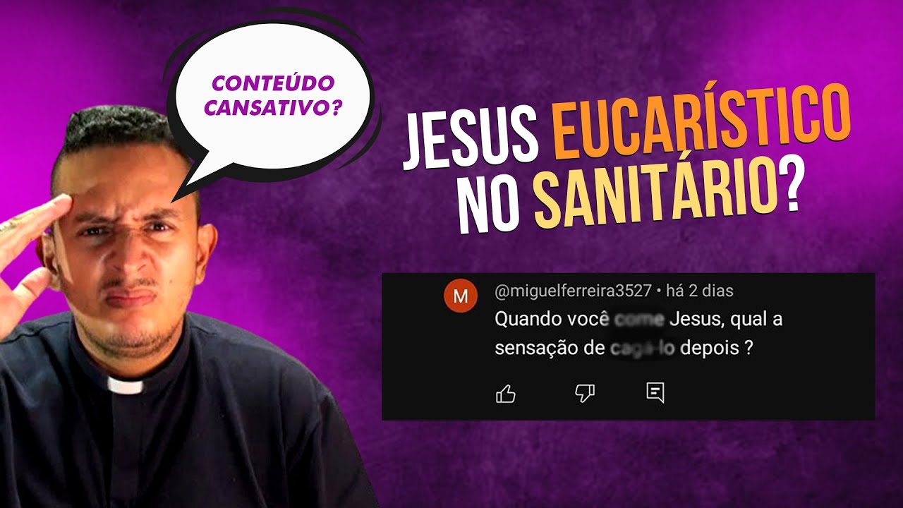 Jesus Eucarístico no sanitário