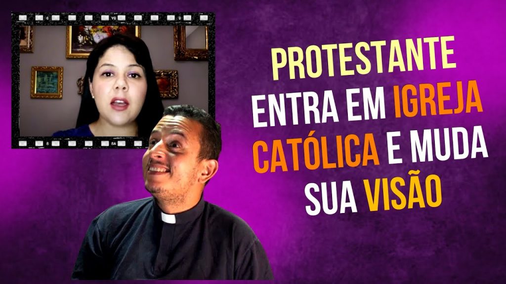 Uma protestante entrou numa igreja católica e o inesperado aconteceu