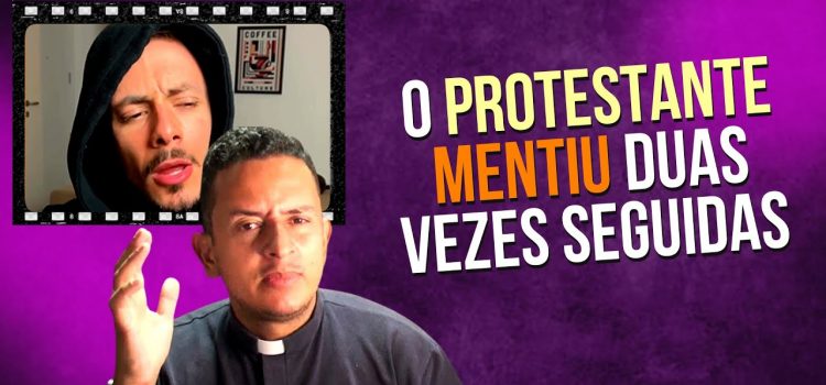 Diácono João Victor Mariano desmascara duas mentiras de um protestante