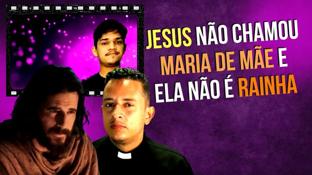 Jesus não chamou Maria de Mãe e ela não é rainha