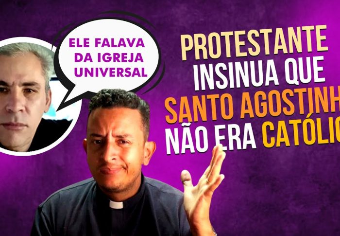 O que dizer a um protestante que insinuou que Santo Agostinho não era católico?